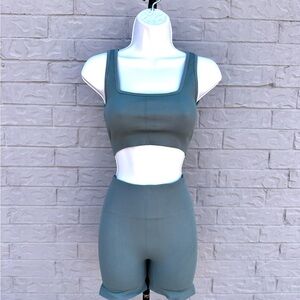 Ribbed Two-Piece Set